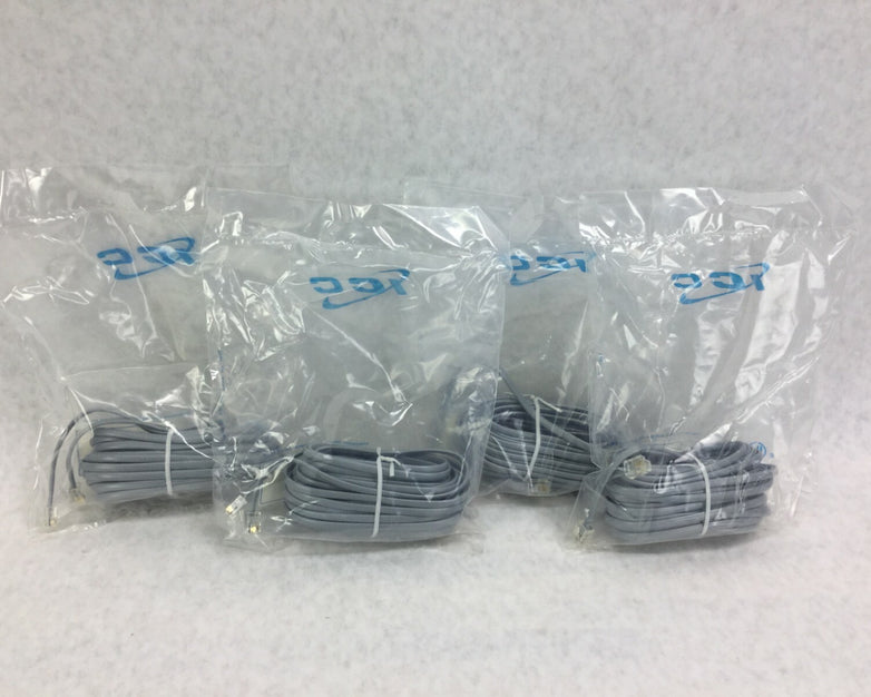 ICC ICLC425FSV 25' ft  Flat Line Cord   Lot of 4   Sealed Packages