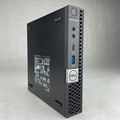 Dell OptiPlex 5060 Micro 6 Core i5-8600T 2.30GHz 1x8GB RAM No AC No HDD OS