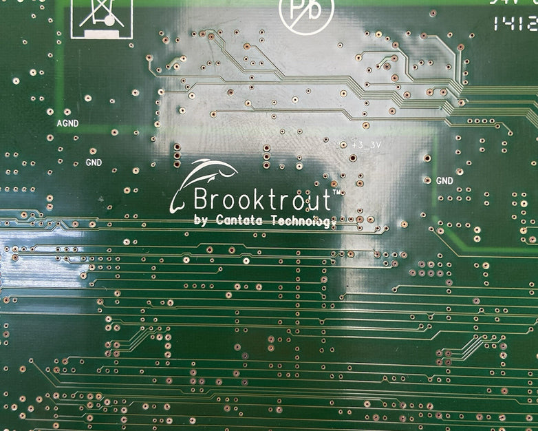 Canta Tech Brooktrout Telepermit TR1034+E8-8L PCIe Fax Board