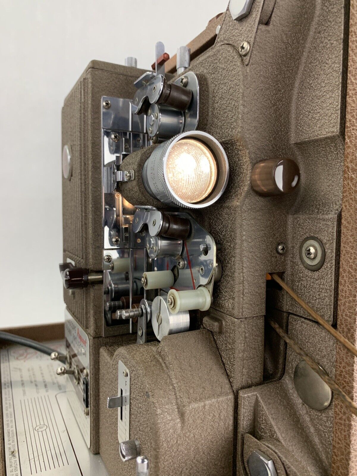 Vintage Kodak Kodascope Pageant 16mm Sound Projector Model 7K2 Lamp Tested