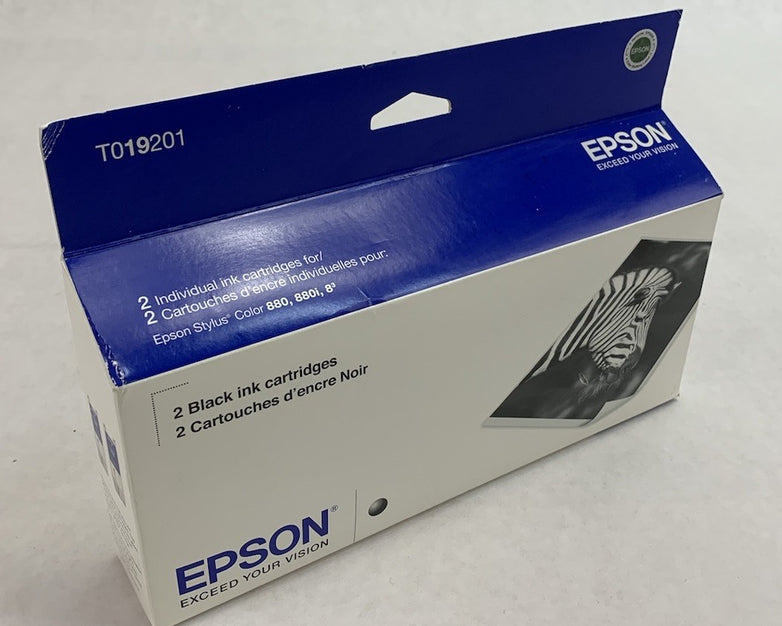 Epson T019201 Black Ink 2-Pack Exp. Jan 2012