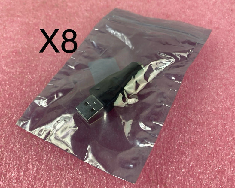 USB Male To PS/2 MD6 Adapter Connector For Keyboard Mouse Converter Lot of 8
