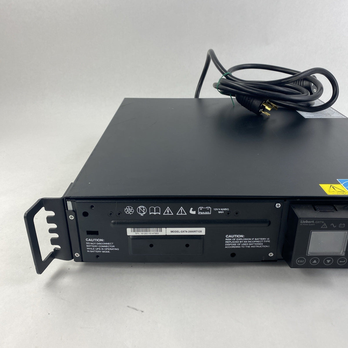Liebert GXT4 2000RT120 Tower UPS No Batteries   Tested10