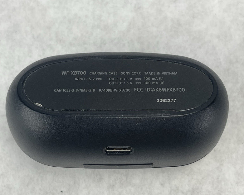 Sony WF-XB700  Original Black Charging Case Only Power Tested