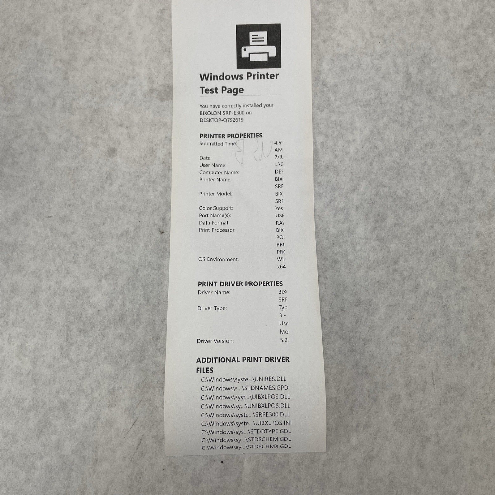 Bixolon SRP-E300 Missing Plastic Cover Tested9
