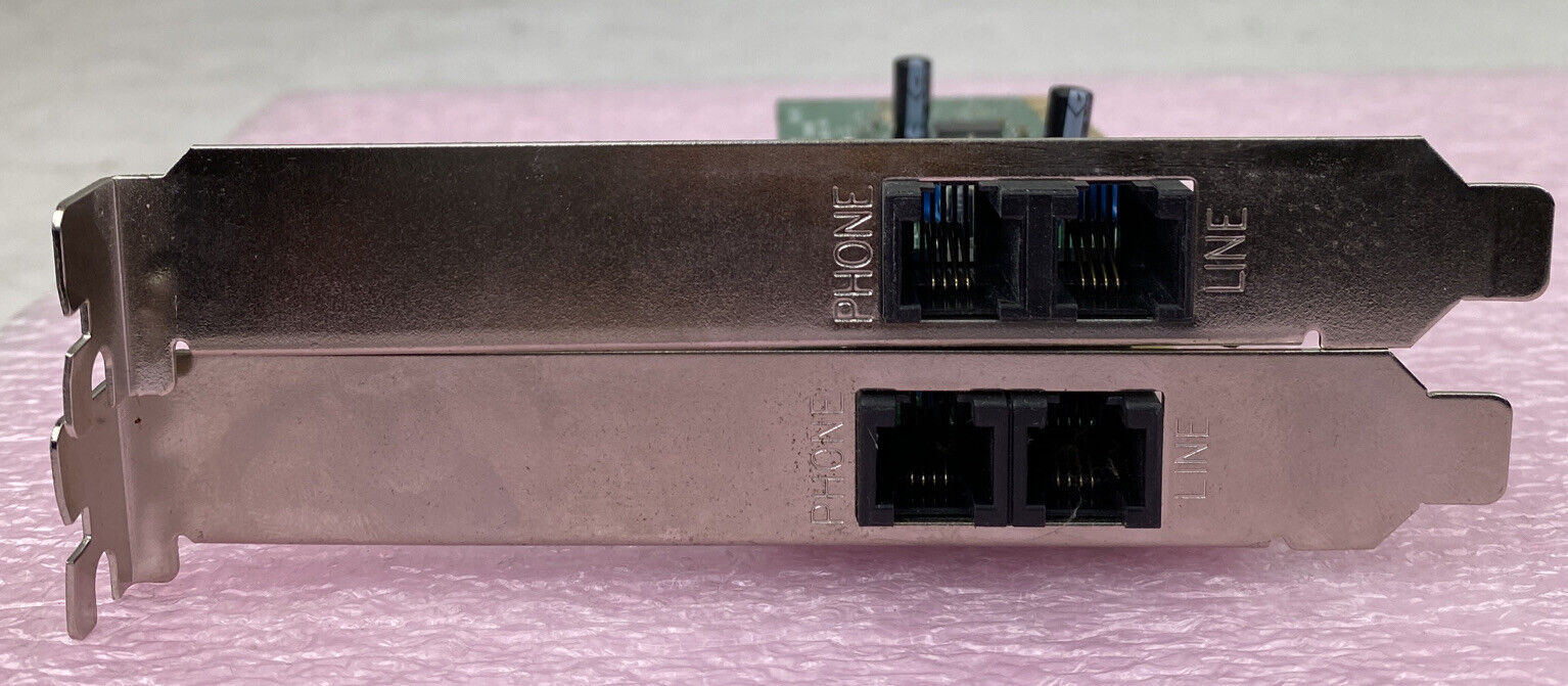 Lot of 2 Conexant RD02-D490 modem PCI cards 56PRC2
