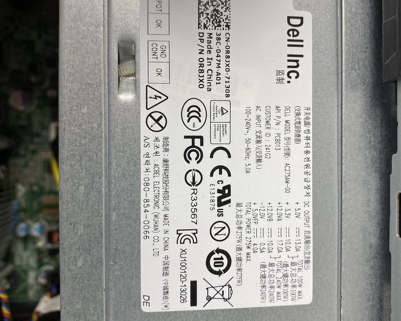 Dell OptiPlex 7010 MT Intel Core i5-3470 3.2GHz 1x4GB RAM No HDD No OS