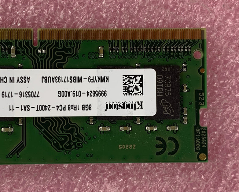 Kingston 9995624-019.A00G 8 GB PC4-2400T SODIMM Laptop Memory Ram