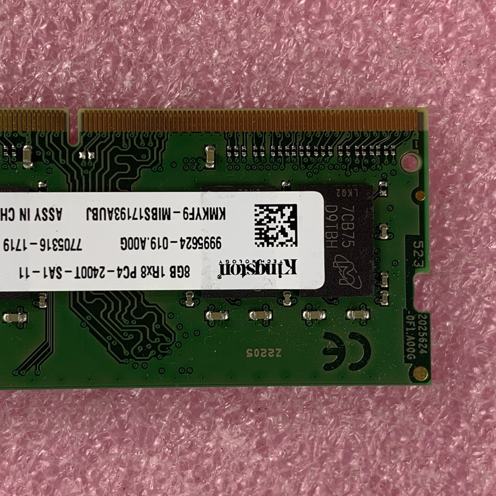 Kingston 9995624-019.A00G 8 GB PC4-2400T SODIMM Laptop Memory Ram2
