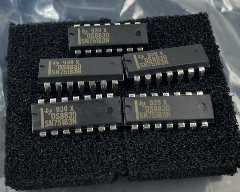 Texas Instruments DS8830 TI 75183N IC Vintage 14-Pin DIP