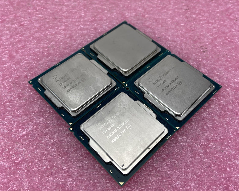Intel Core i3-6100 SR2HG 3.7GHz Desktop Processor Lot of 4