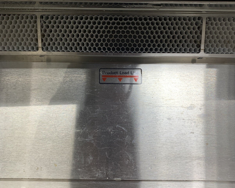 True THAC-36-HC 36" Horizontal Open Air Cooler Black 115v Tested Cools No Light