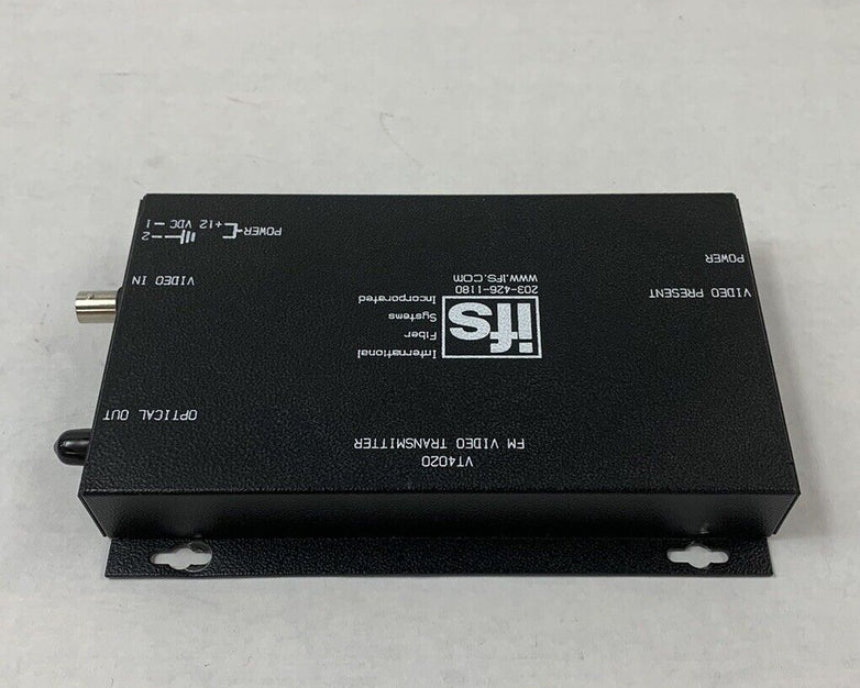 GE IFS Security FM Video Transmitter VT4020 International Fiber Systems