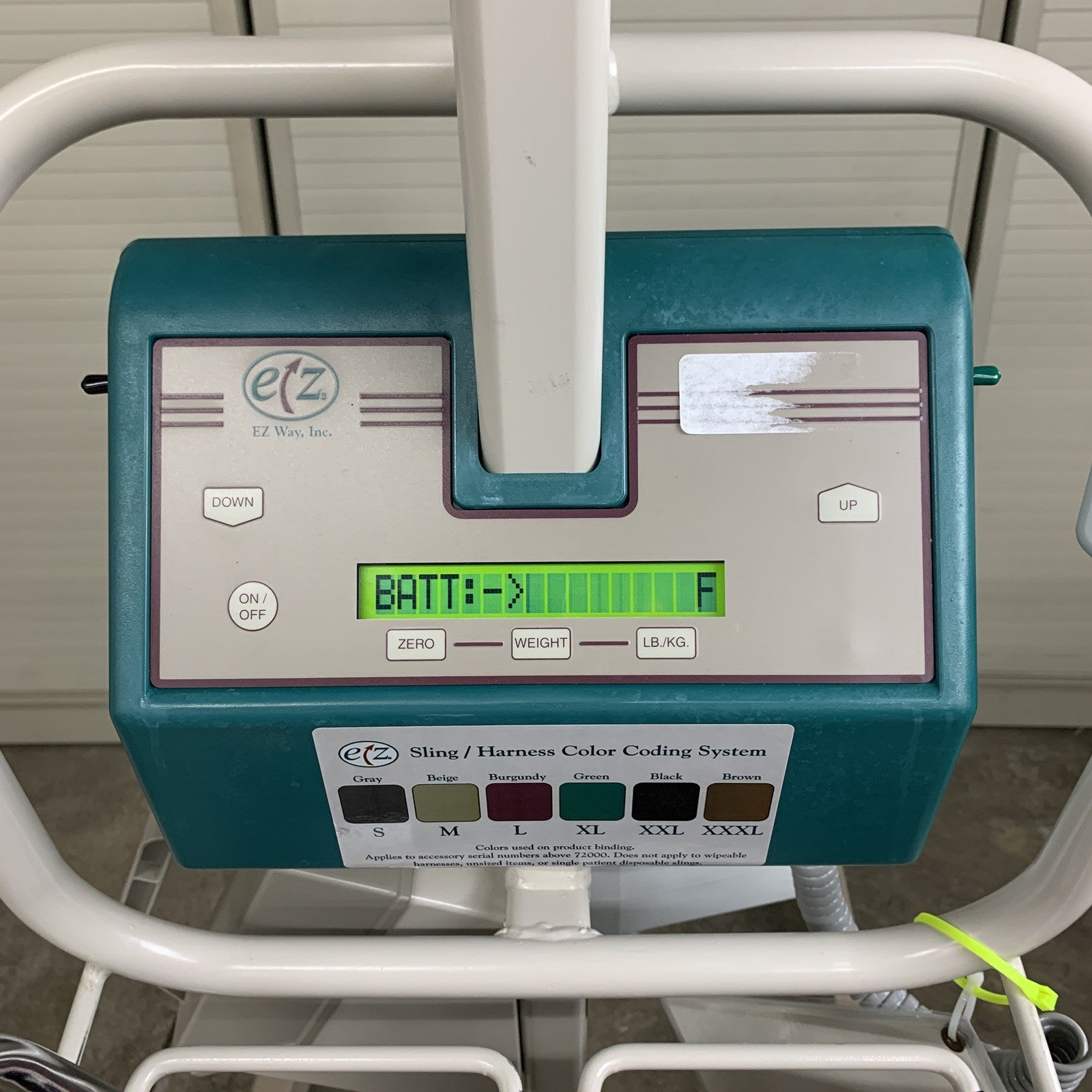 EZ Way 598 EZ Lift Patient Positioner No Battery No Charger