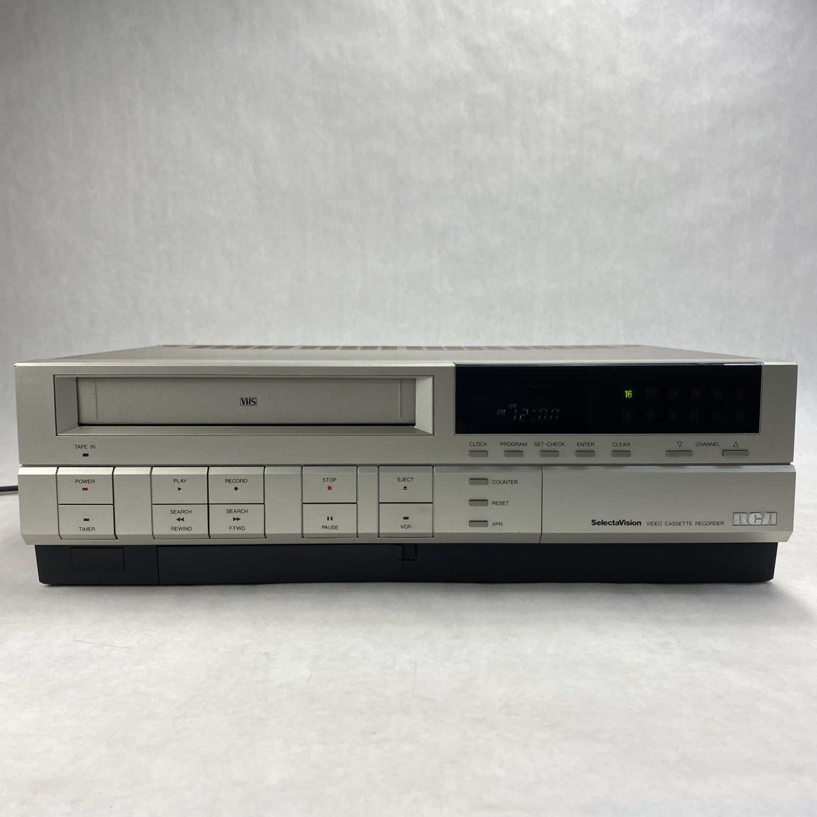 RCA SelectaVision VKT300 VCR VHS Player/Recorder No Remote - For Parts or Repair5