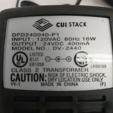 CUI Stack DPD240040-P1 DV2440 DKT521ND (Lot of 3)