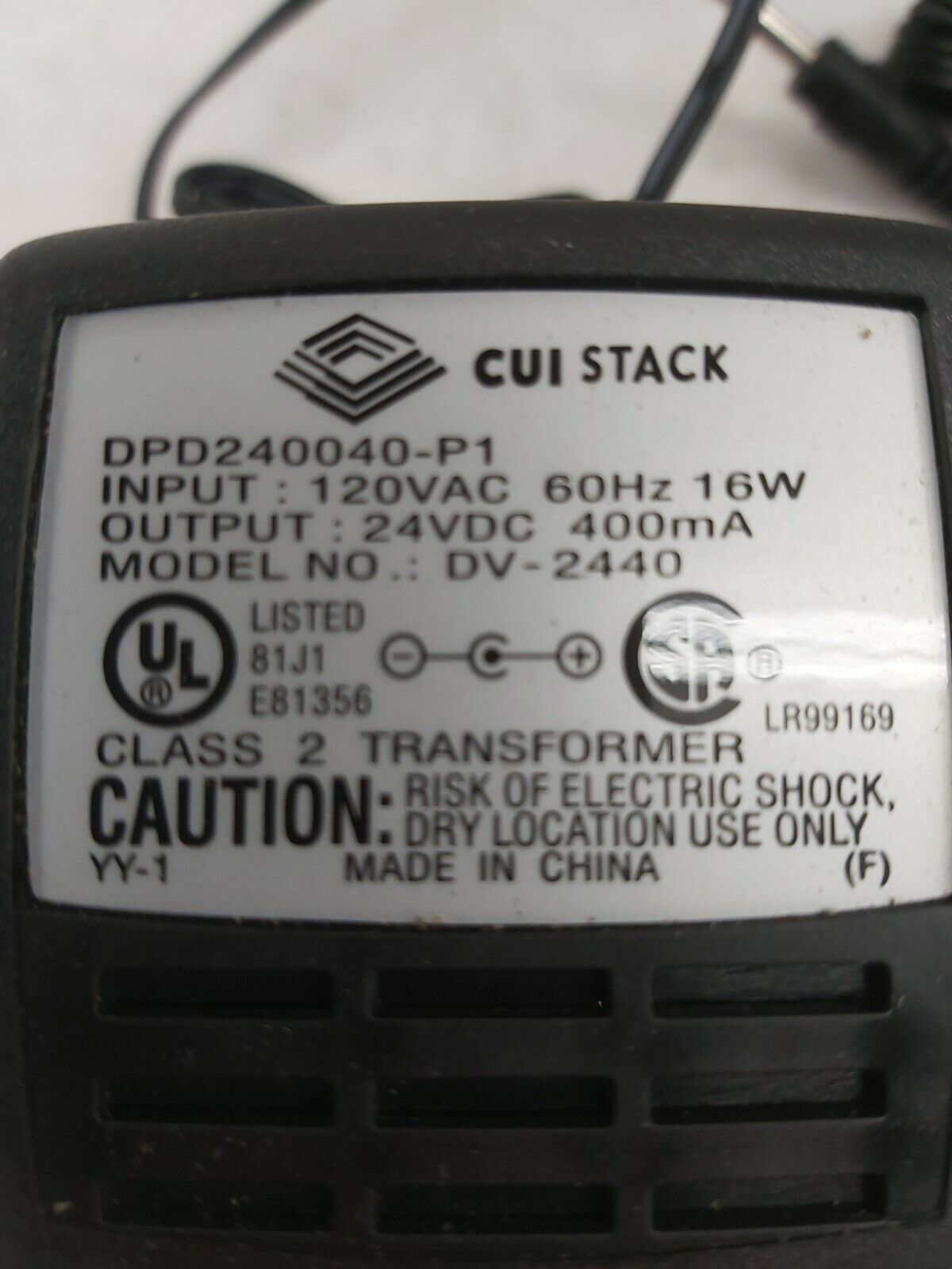 CUI Stack DPD240040-P1 DV2440 DKT521ND (Lot of 3)