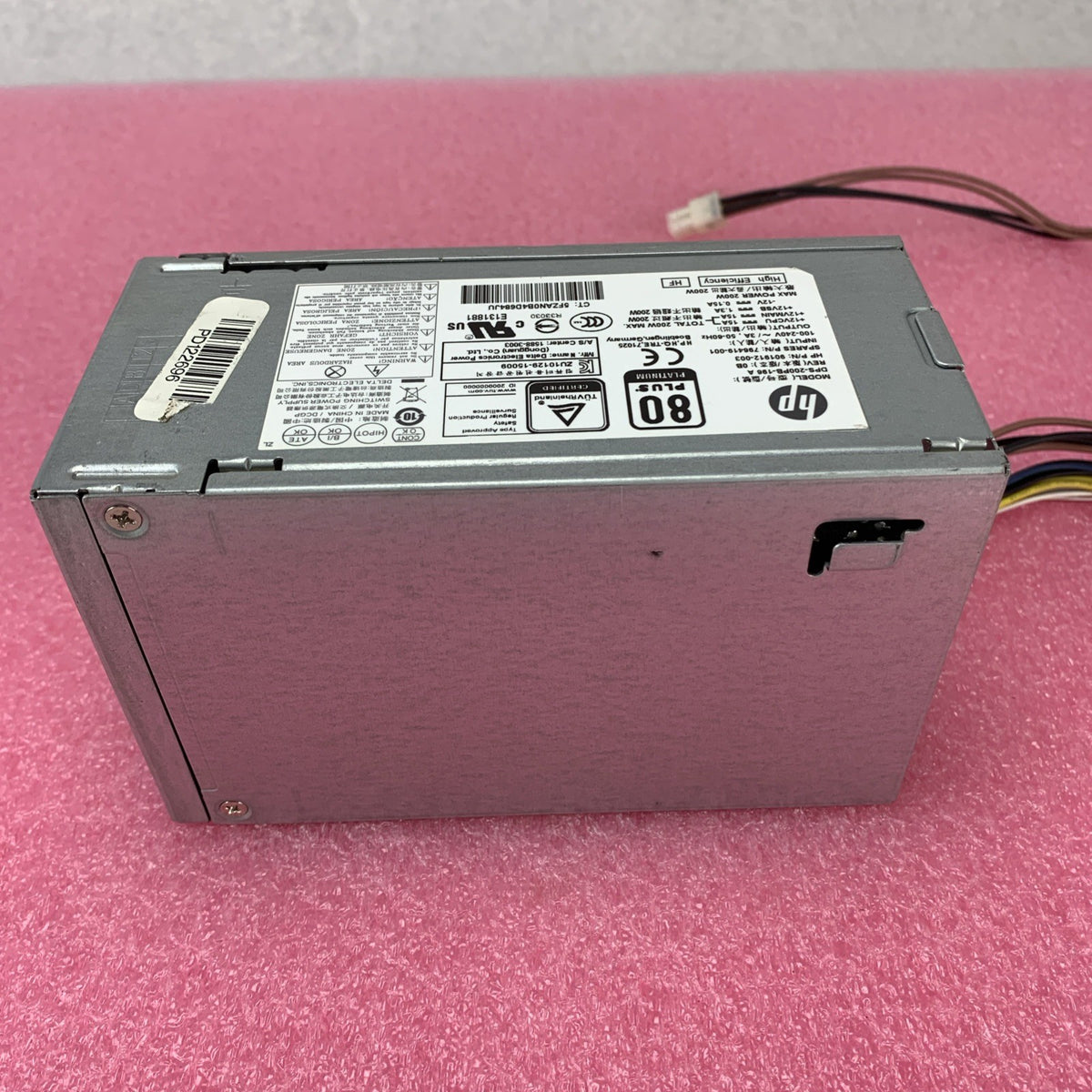 HP DPS-200PB-196 A 80 Plus Platinum 200W Switching Power Supply 901912-0034