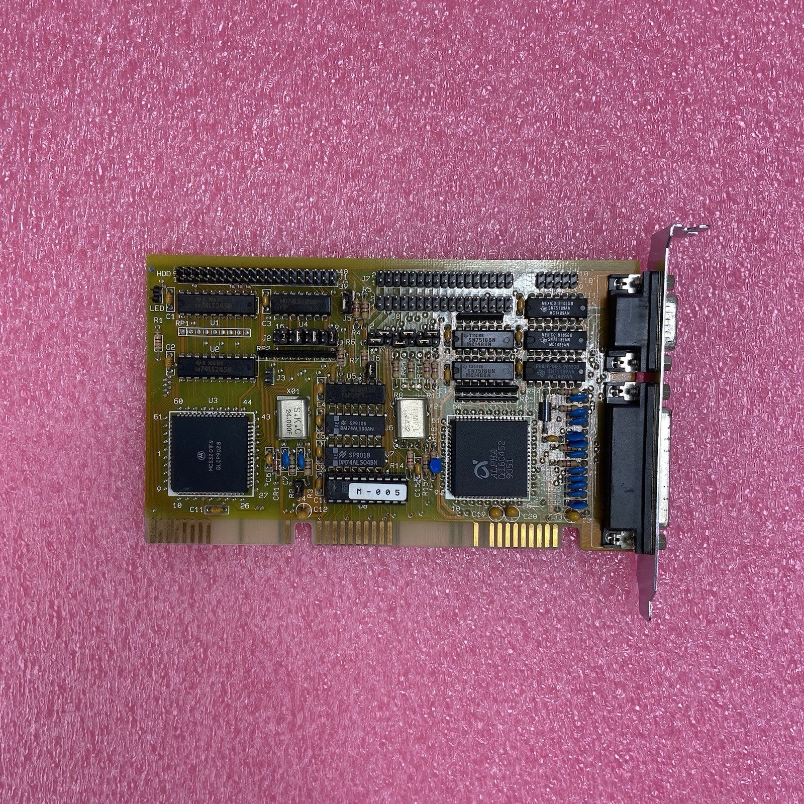 Vintage 16-bit ISA Multi-I/O Controller Card QLCP90288