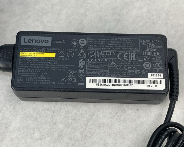 Lenovo ADP-65FD B AC Adapter Power Charger 45W Lot of 9