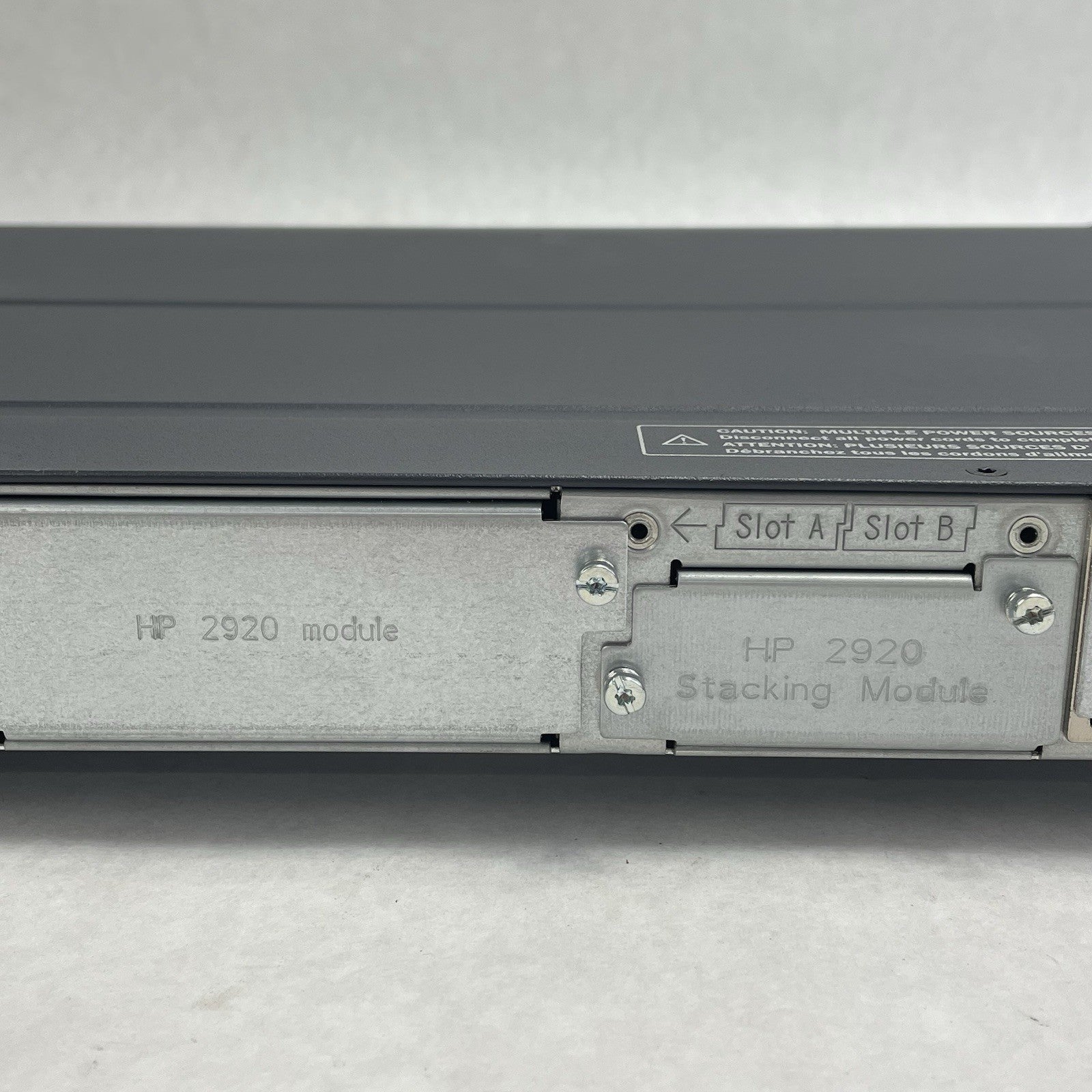 HP 2920-48G PoE+ Switch J9729A 48-Port With J9731A Network Switch No PS9