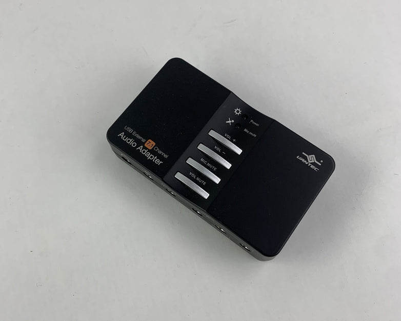 Vantec NBA-200U USB External 7.1 Channel Audio Adapter - Untested