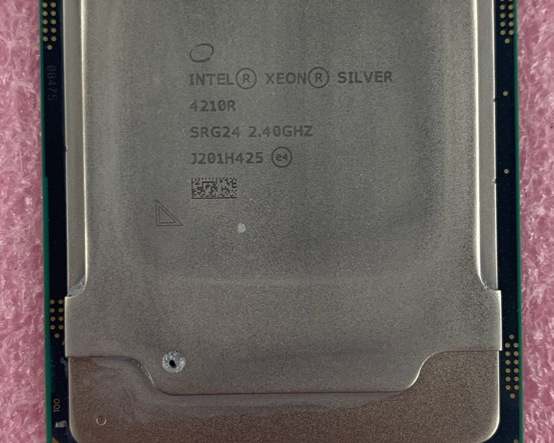 Intel Xeon Silver 4210R SRG24 10-CORE 2.4 GHz Tested
