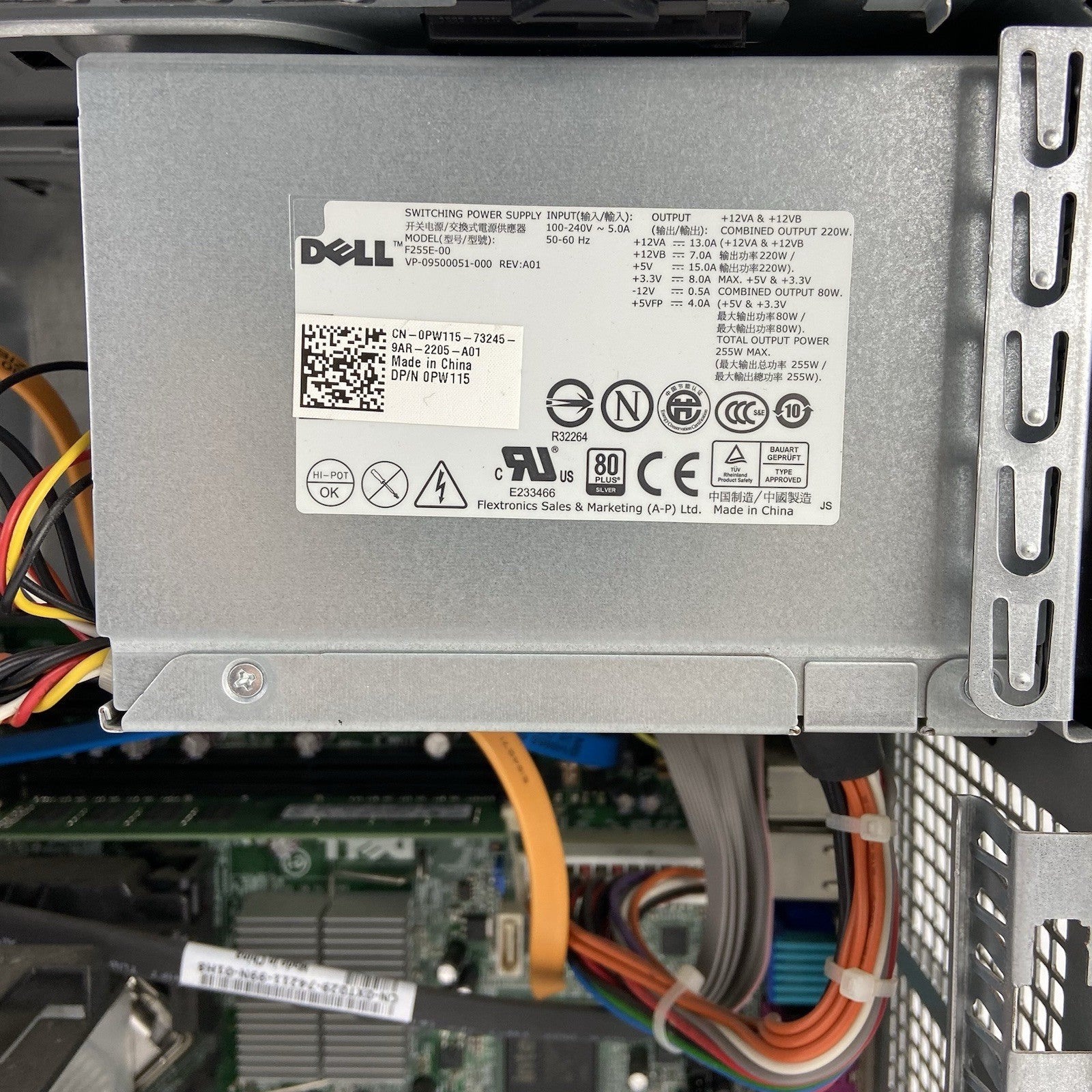 Dell Optiplex 780 MT Intel Core 2 Duo E8400 3GHz 2GB RAM No HDD No OS10