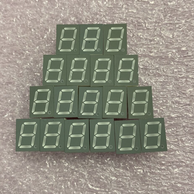 Brinkman Instruments 7 Segment Numeric Display 4301G Green (Lot of 18)