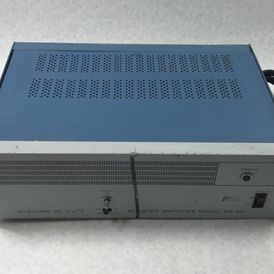McGohan Electronics MS-501 Booster Amplifier 50 Watts