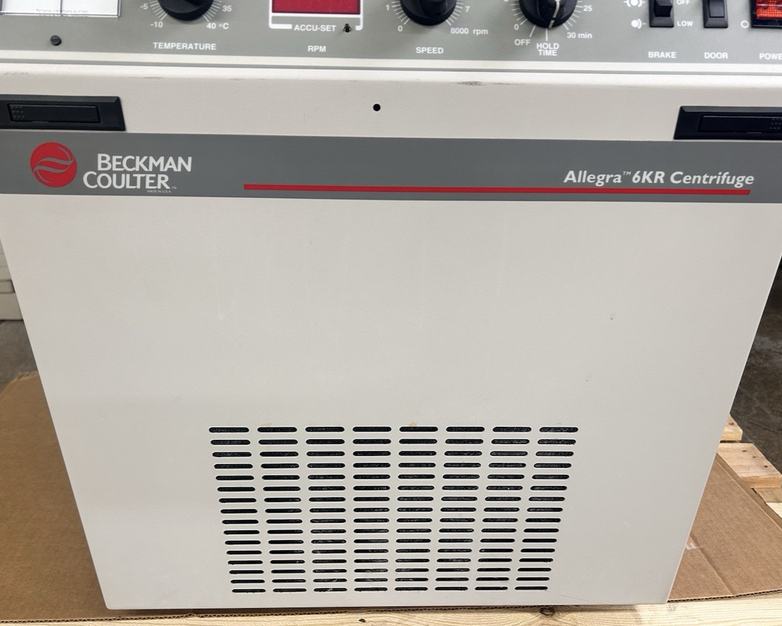 Beckman Allegra 6KR Refrigerated Centrifuge w/ Bucket Rotor - Parts or Repair