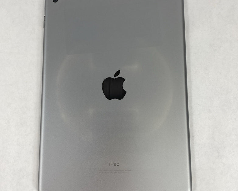 Apple iPad 6th Gen A1893 128GB 9.7" Wi-Fi Space Gray IOS 17.7.10 Read