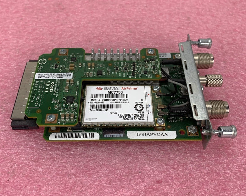 Cisco EHWIC-4G-LTE-VZ 73-13256-03 WWAN Enhanced High Speed Interface Card