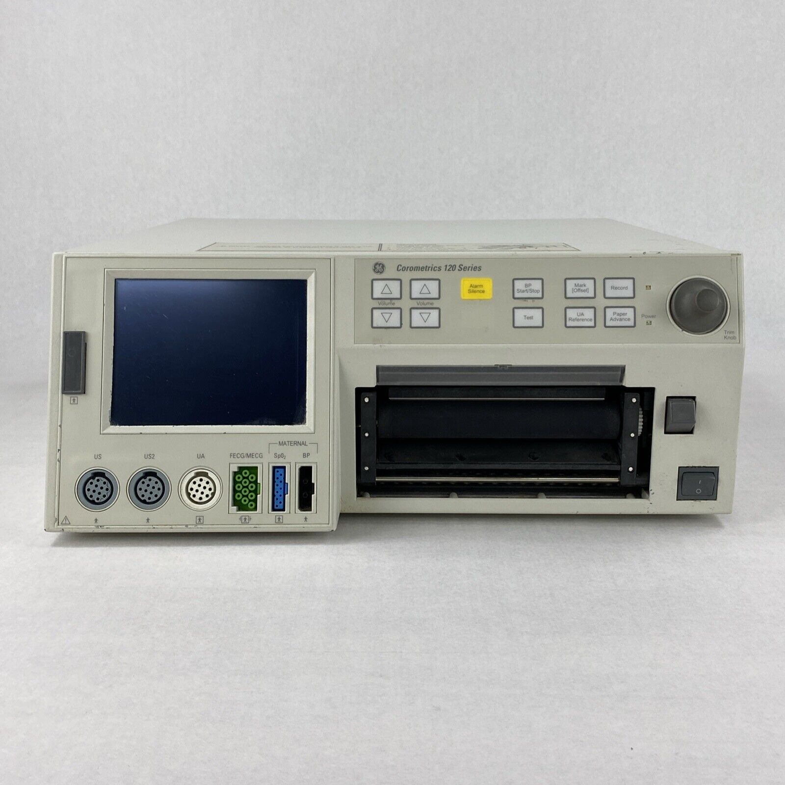 GE 0129 Corometrics 120 Series Maternal Fetal Monitor