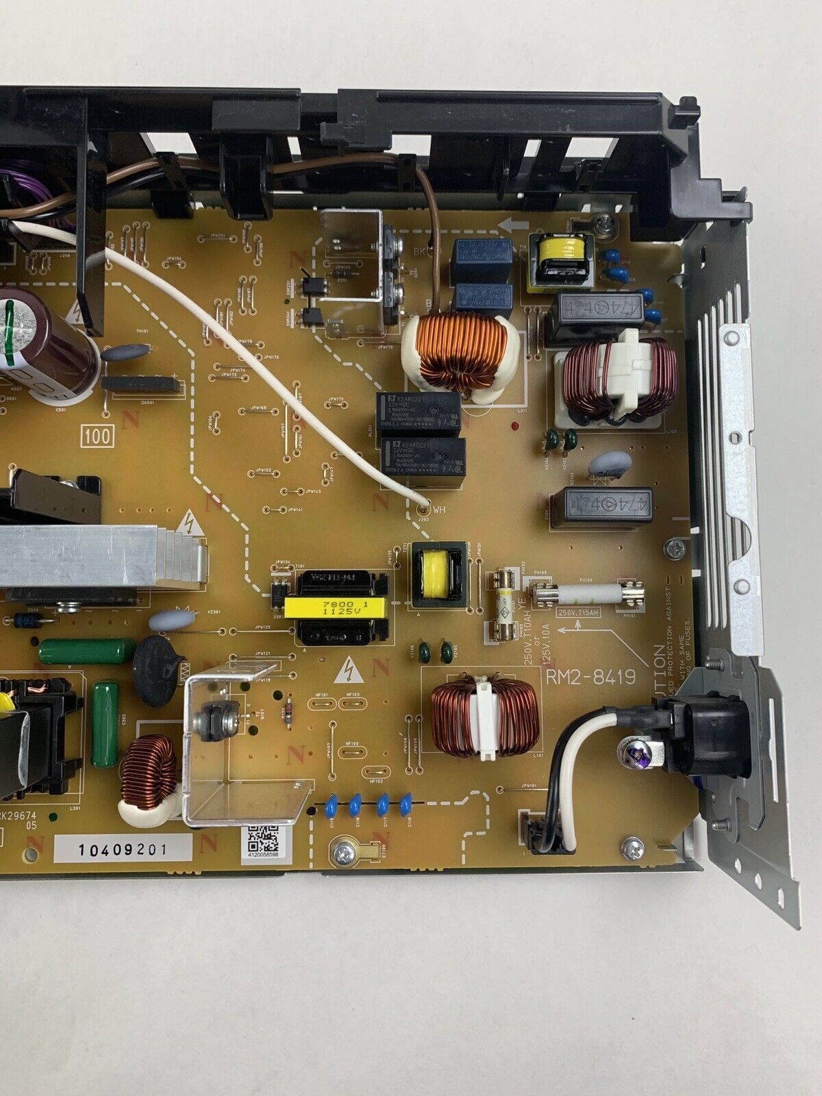 HP RM2-8419 Power Supply PC Board pulled From HP LaserJet MFP M681 OEM Tested