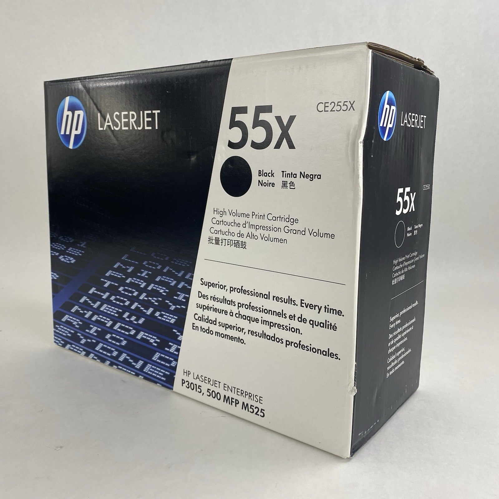 HP CE255X Black High Volume Print Cartridge for HP Enterprise P3015 500MFP M5250