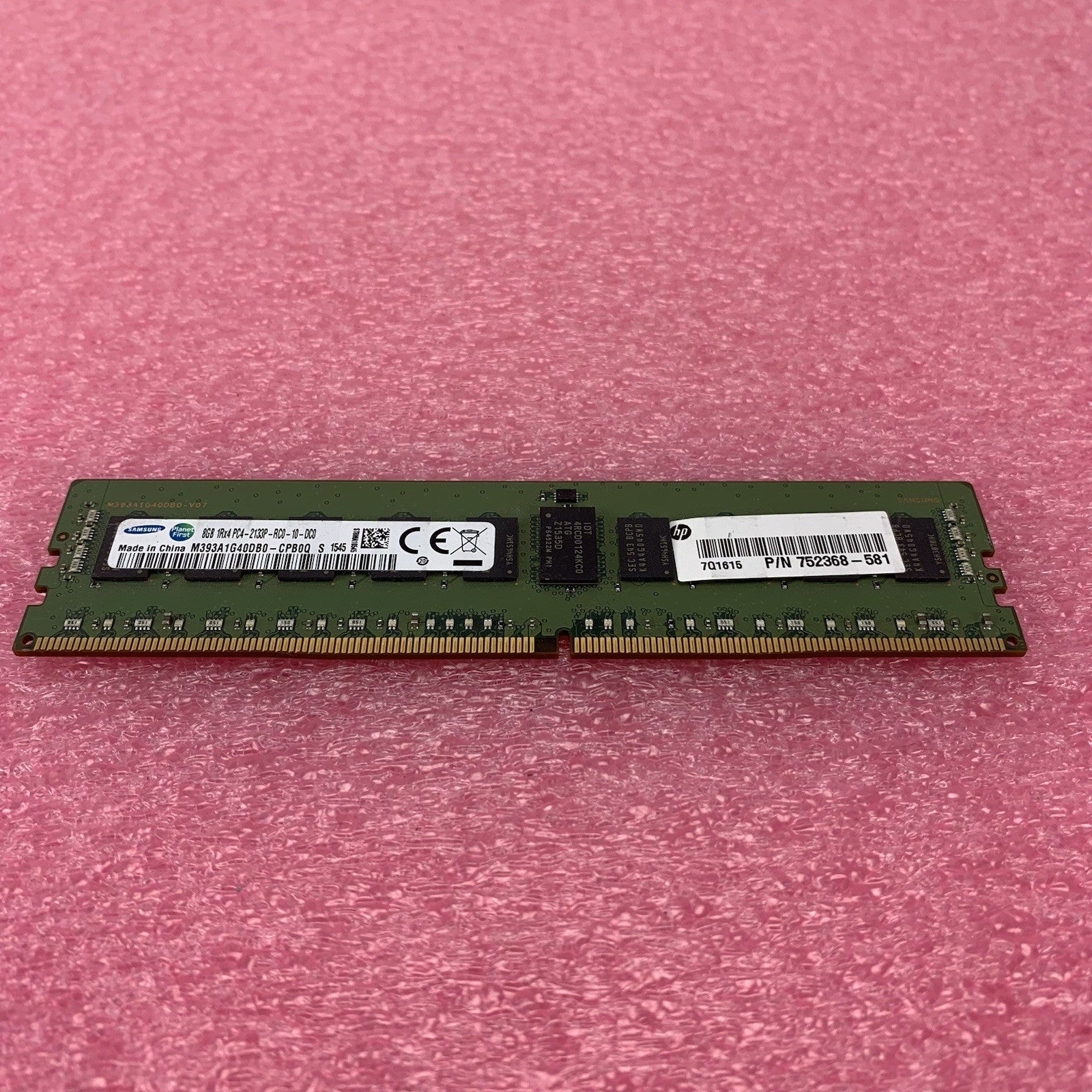 Samsung M393A1G40DB0-CPB0Q PC4-2133P-RC0-10-DC0 8GB 1Rx4 Desktop Memory RAM1