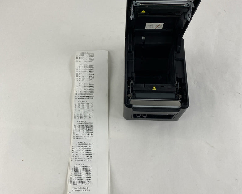 Citizen CT-E651 Printer w/ Bluetooth Tested No Cords 24134 Page Count