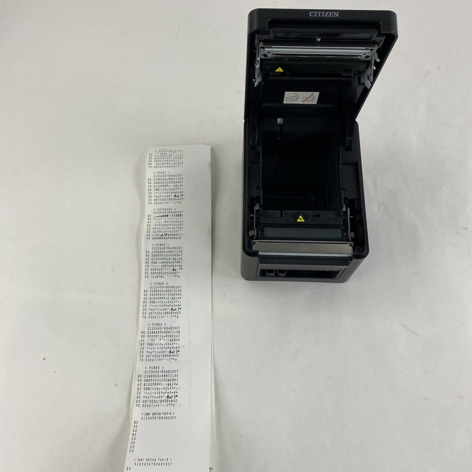 Citizen CT-E651 Printer w/ Bluetooth Tested No Cords 24134 Page Count11