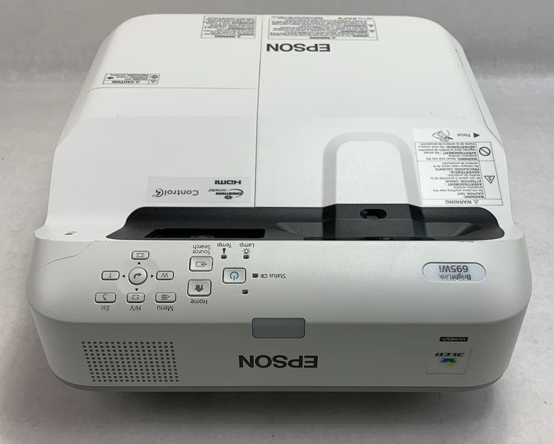 Epson PowerLite 695Wi H740A LCD Lamp Projector 3671 Lamp Hours - No Remote