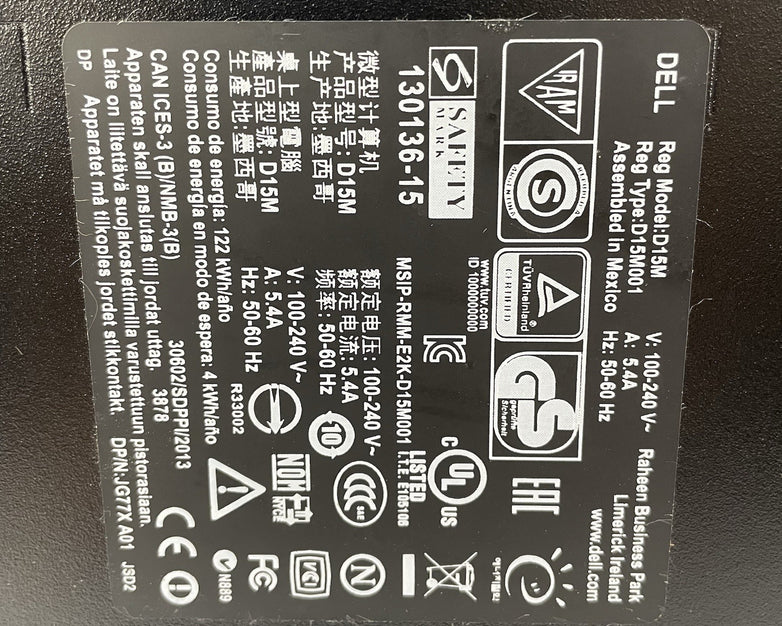 Dell Optiplex 3020 MT i5-4570 3.20 GHz 4 GB RAM No HDD/OS