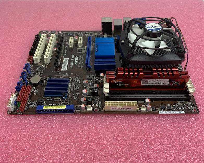 ASUS M4A78T-E Motherboard AMD Sempron 130 2.6GHz 8GB RAM w/ Shield
