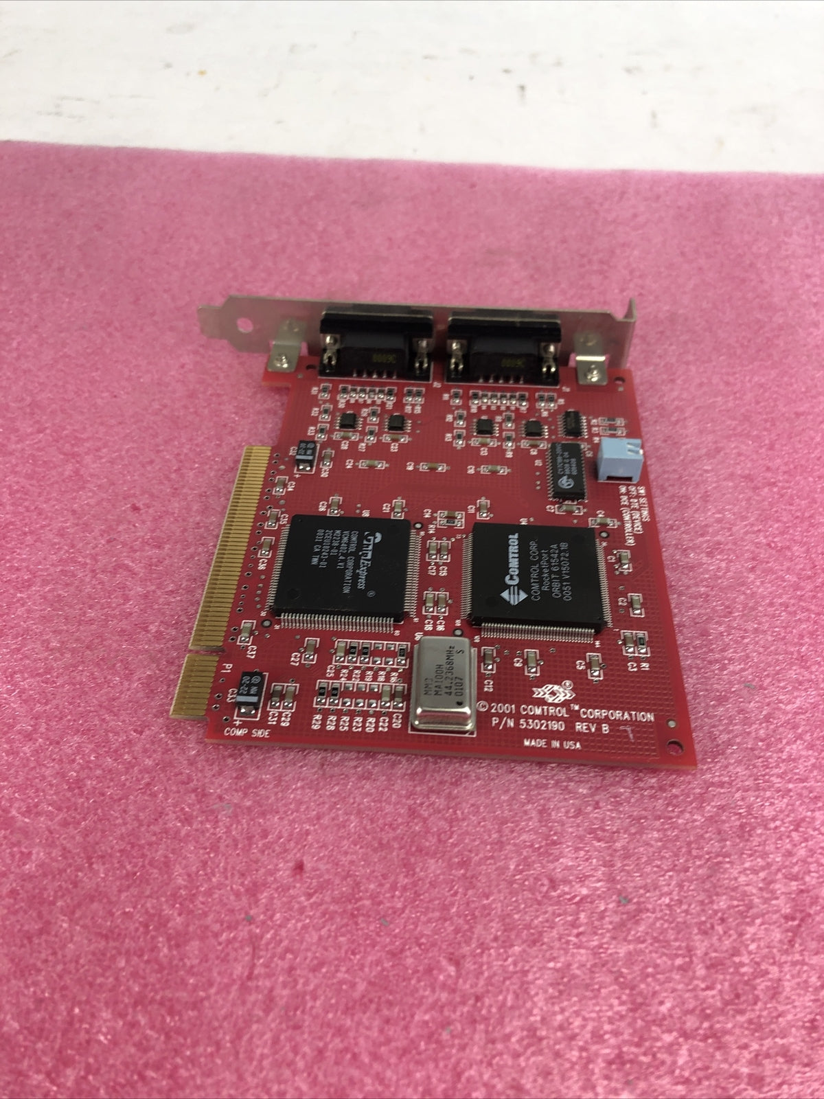 Comtrol RocketPort Plus 2P SMPTE 5002190 Adapter 5302190