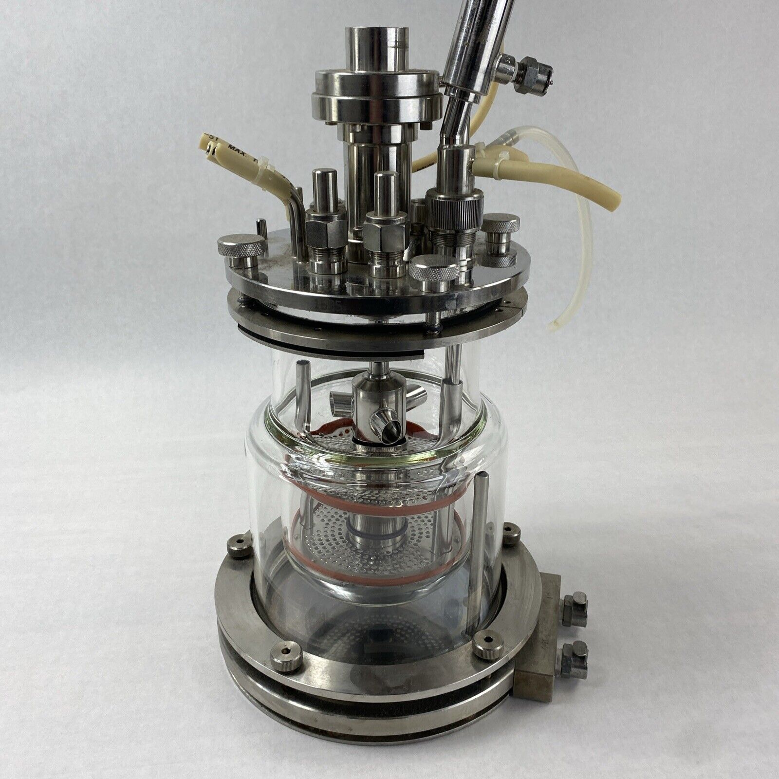 New Brunswick Scientific C842 Glass Jacketed Vessel Bioreactor