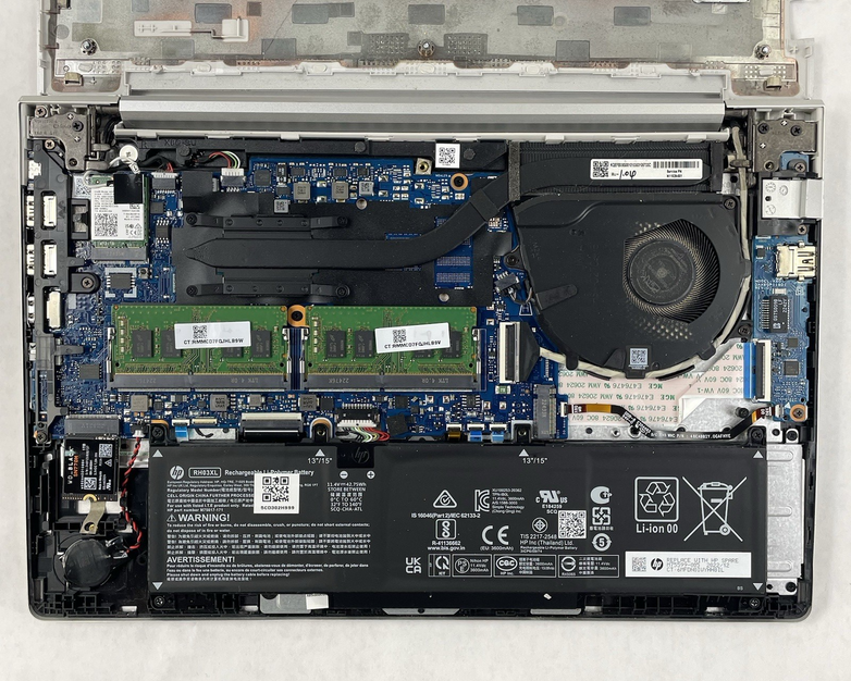 HP EliteBook 640 G9 14" i5-1235U 3.96 GHz 16 GB RAM No SSD/OS/AC