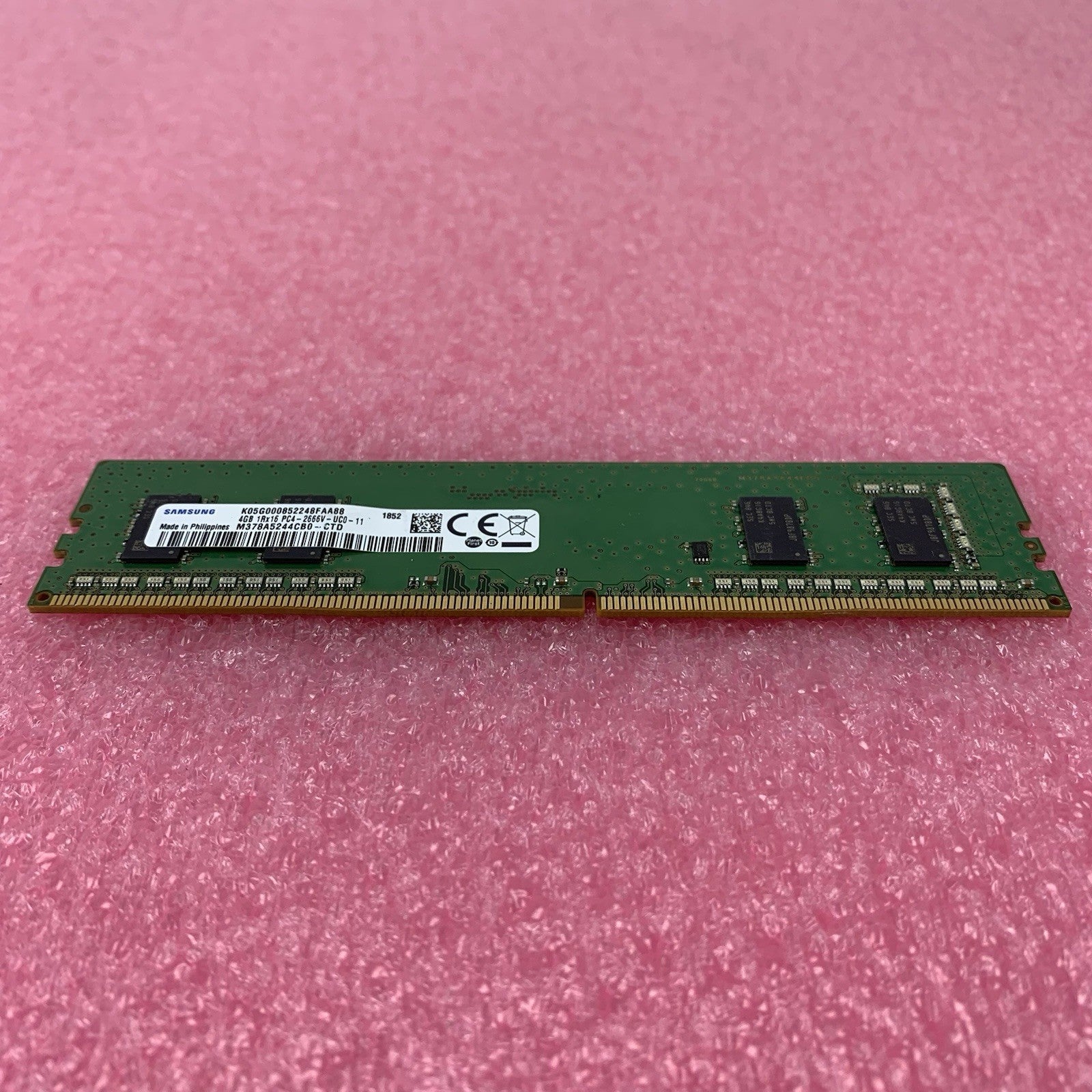 Samsung M738A5244CB0-CTD PC4-2666V-UC0-11 4GB 1Rx16 Desktop Memory RAM Lot of 31