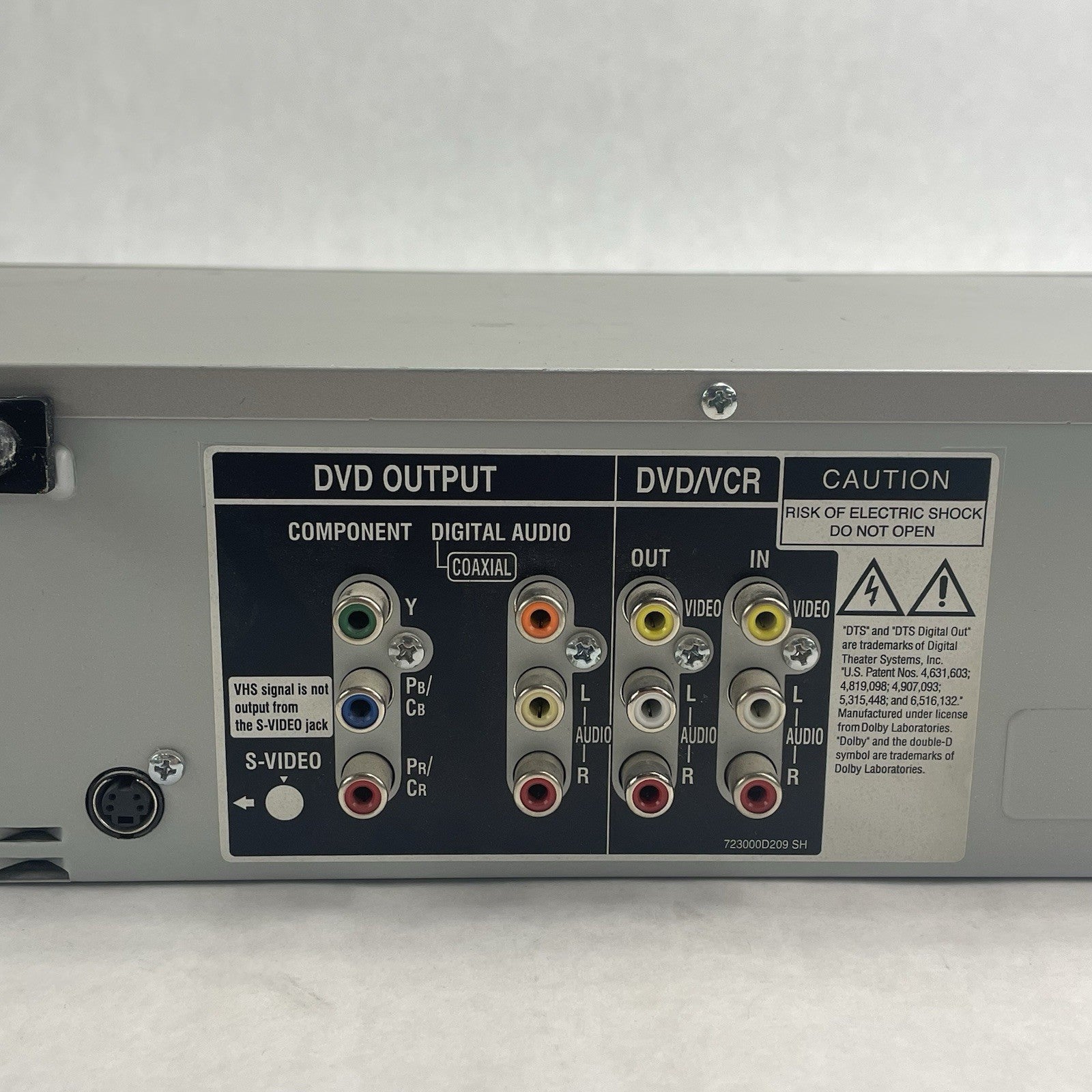 Toshiba DVD/VCR VHS Hi Fi Deck Model SDV394SU  Tested7
