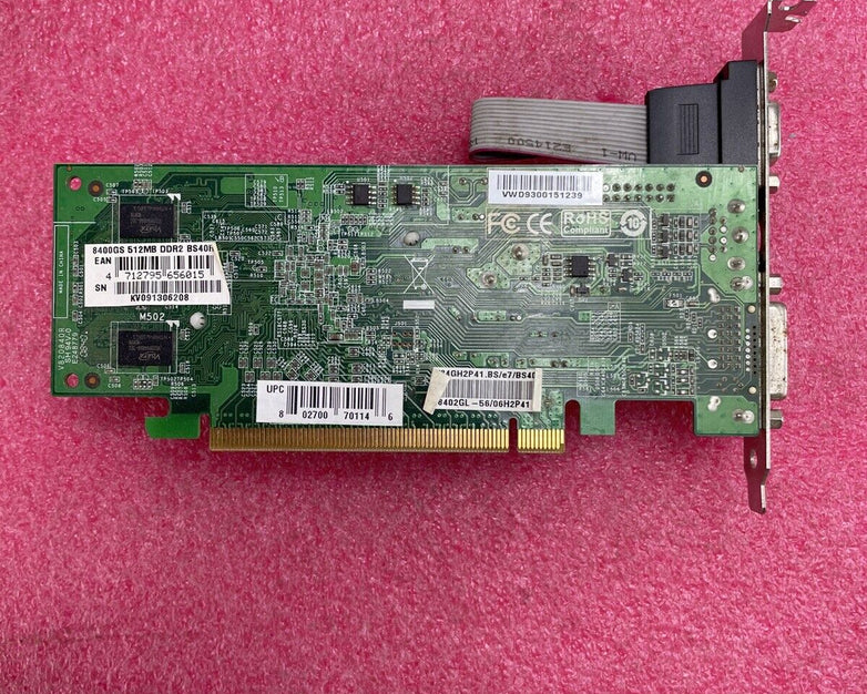 Nvidia 8400GS 512MB DDR2 BS40R PCIe Graphics Card