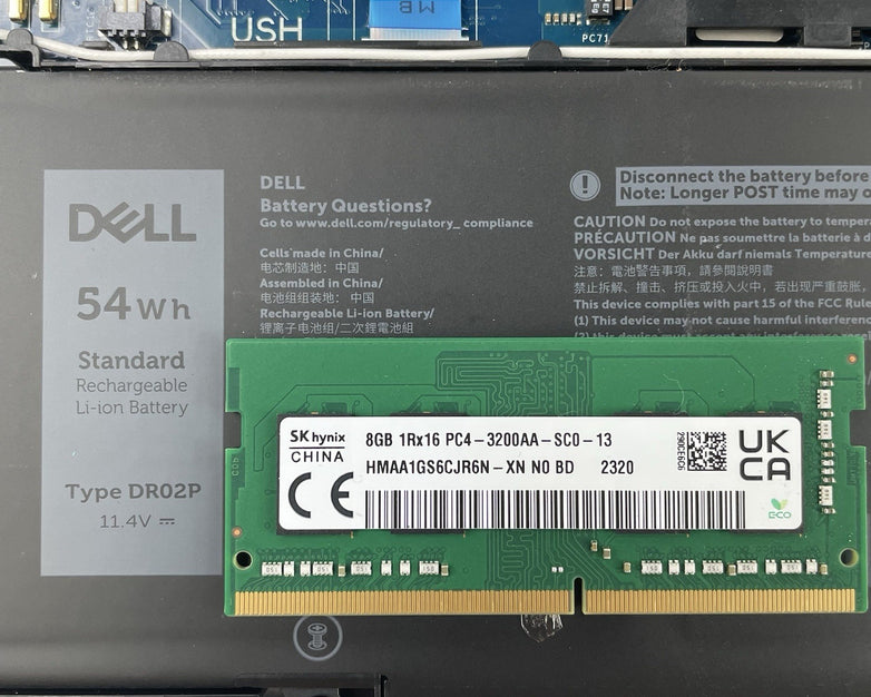 Dell Latitude 5440 14" i5-1345U 4.35 GHz 8 GB RAM No SSD/OS/AC - Bad Bottom