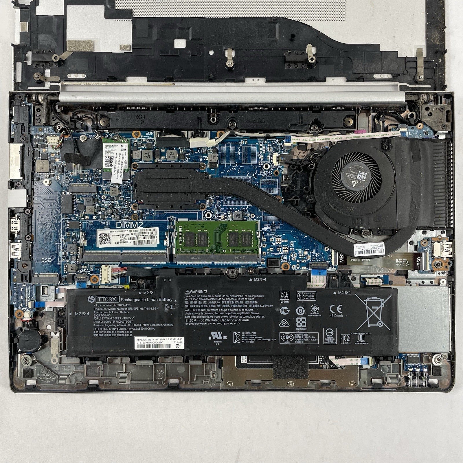 HP EliteBook 850 G6 15.6" i7-8665U 1.90 GHz 8GB RAM No SSD/OS/AC -  Corner17
